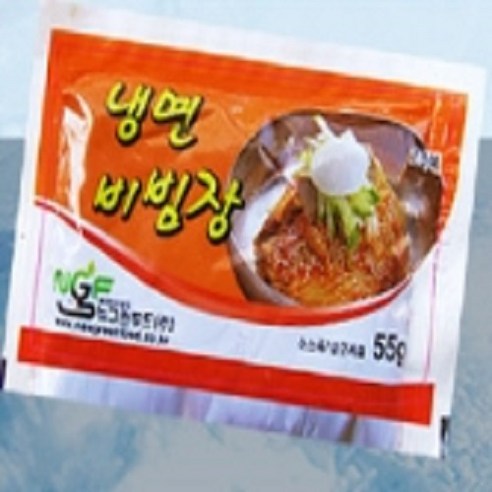 뉴그린 냉면 비빔장 양념장 10봉, 55g, 10개
