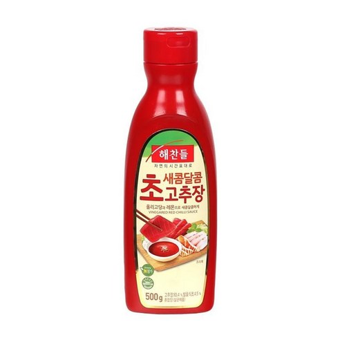 해찬들 새콤달콤 초고추장 500G j19*077Dw, 500g, 1개