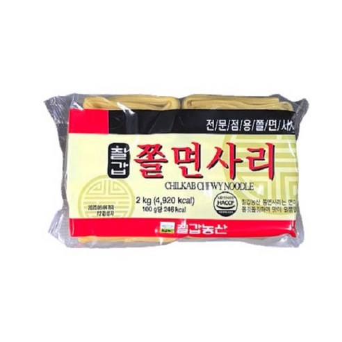 칠갑농산 쫄면사리