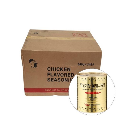 닭고기맛분말시즈닝 680G코젠 BOX(24), 680g, 24개