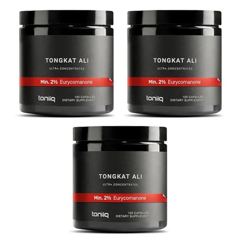 Toniiq Tongkat Ali 토니크 통캇 알리 포 맨 40000mg 120캡슐 3팩