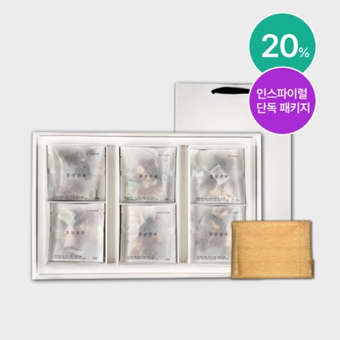 [깜짝딜] 풍기인삼상회 홍삼 견과 선물세트 (24개)