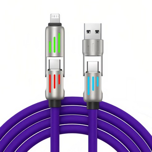 KBKXOZ 4in1 USB C타입 to C 240W 초고속충전 케이블 1.2 미터