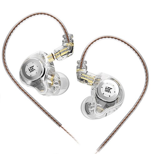 Keephifi KZ EDX Pro 게이밍 이어폰 IEM 이어 모니터에 1DD 유선 연결, 10mm 다이내믹 드라이버 포함 베이스 사운드