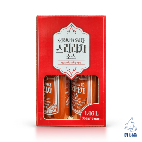 핫칠리 스리라차 소스, 2개, 730ml