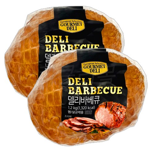 [현대프리마켓] 코스트코 사조오양 델리바베큐 햄, 1.2kg, 2개