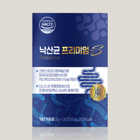 낙산균 프리미엄S(코케어 유산균 포스트바이오틱스 프로바이오틱스 사균체 람노스), 60g, 4개