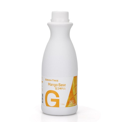 GreenTree 망고 에이드 베이스, 1개, 1.2kg