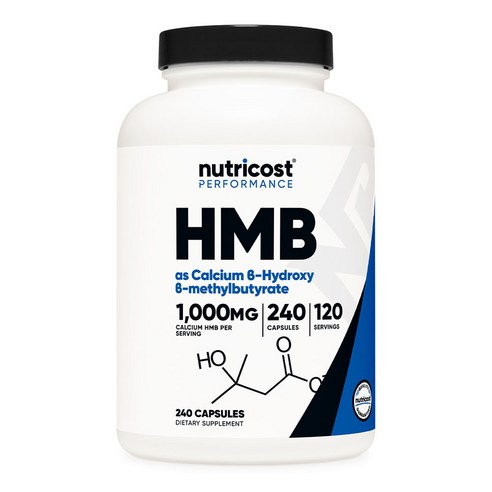 뉴트리코스트 HMB 1000mg 240캡슐, 240정, 1개