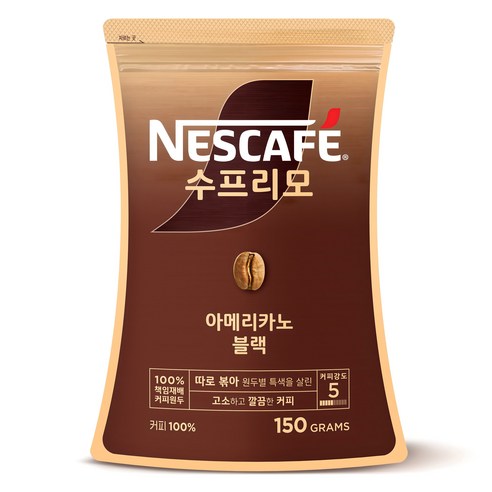 네스카페 수프리모 아메리카노 블랙 파우치