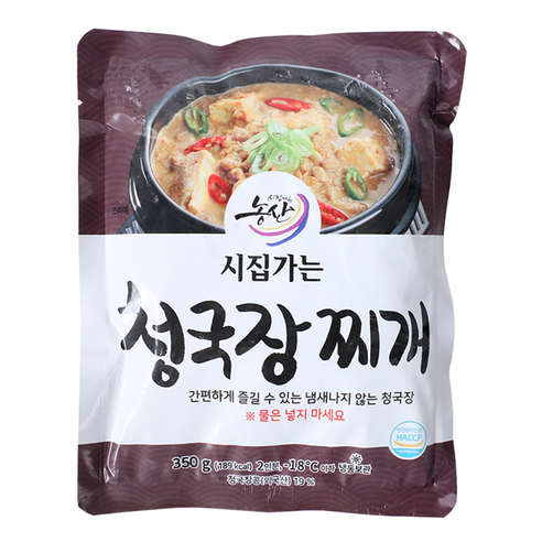 시집가는청국장 시집가는청국장찌개 350g, 350g, 30개