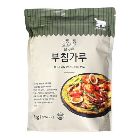 곰표 부침가루 1kg, 1kg, 4개