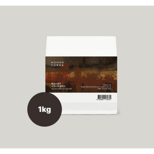 모모스커피 원두 에스쇼콜라 시그니처블렌드 500g 모모스커피