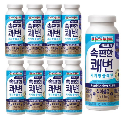 파스퇴르 속편한 쾌변 저지방 플레인 요구르트 150ml, 150ml, 8개