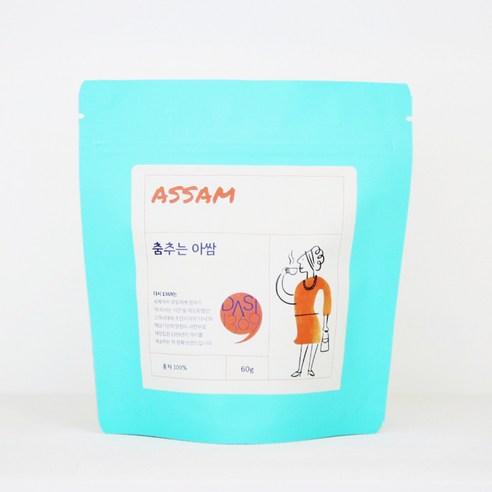 다시1369 춤추는 아쌈 60g II 밀크티용 홍차