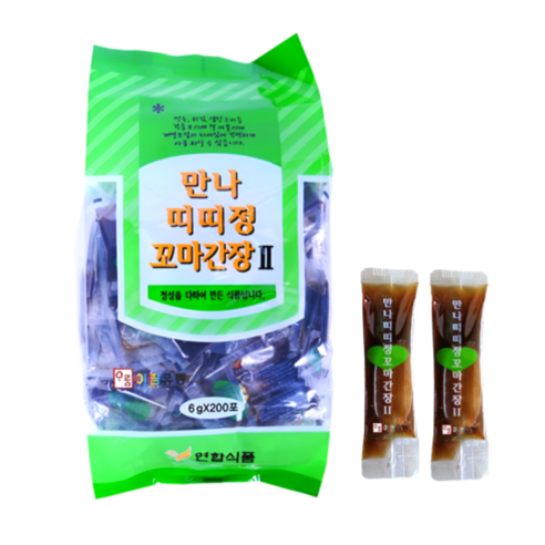 연합식품 만나 띠띠정 꼬마간장