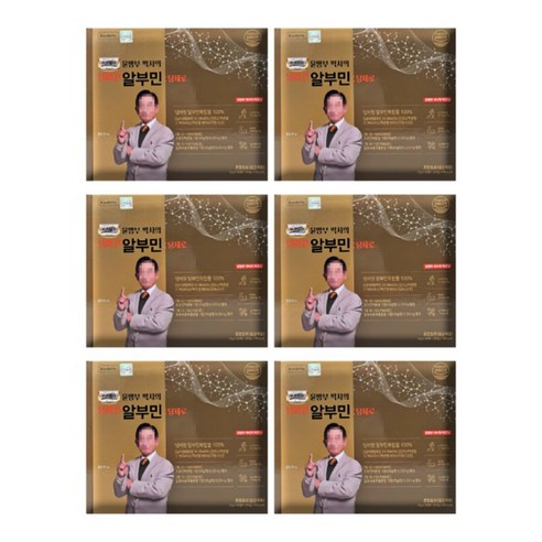 윤방부 박사의 넘버원 알부민 당제로 35g x 30병 x 6박스 // AO
