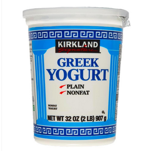 커클랜드 무지방그릭요거트 907g 2개 무료포장(아이스팩+아이스박스), 907g, 2개