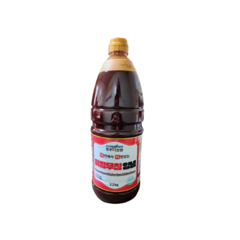 청우 더진한 비빔무침양념 비빔양념장 업소용 소스 2.2kg