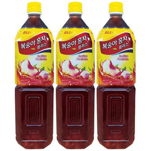 담터 액상 복숭아 홍차