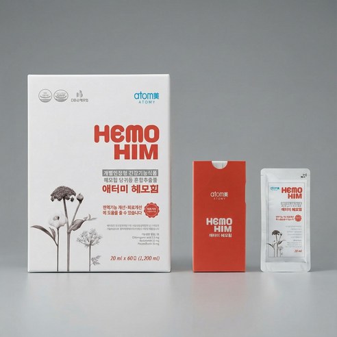 면역력 개선 증진 한약 추출물 애터미 헤모힘 20ml