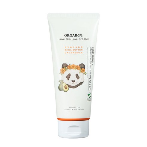오가본 씨앗품은 유기농 아기 순한 보습크림 대용량 200ml, 200ml, 1개