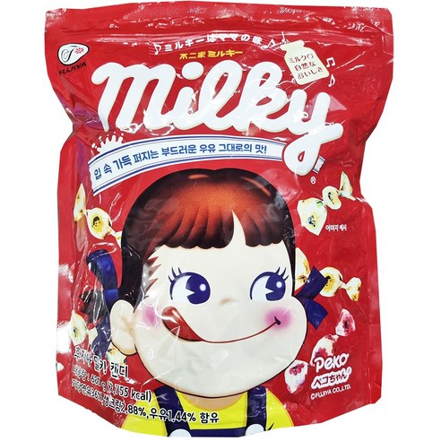 대용량 후지야 페코 밀키 캔디