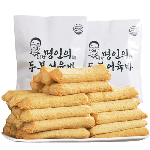 조봉창 명인 수제두부 어육바 글루텐프리 어묵