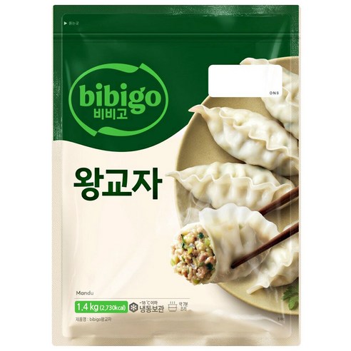 비비고 왕교자 찐만두 가용비 1.4KG x2, 2개