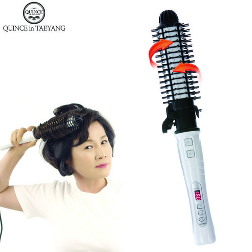 퀸스IN태양 오토롤링 브러쉬고데기 시즌1 자동회전 뽕 뿌리볼륨 볼륨웨이브 구르프 빗 헤어롤탈착 봉고데기사용가능 해외겸용