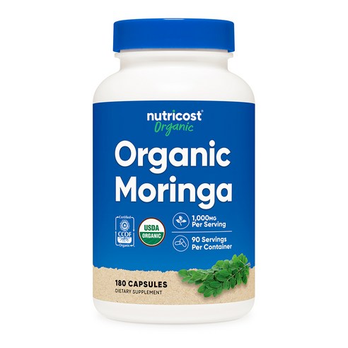 뉴트리코스트 Moringa 모링가 1000mg 180캡슐