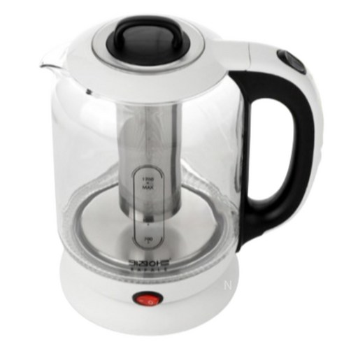 키친아트 라팔 베스트 유리 보온 티포트 1.7L, 1.7L 라팔 보온 티포트 (KK-T1799GF)