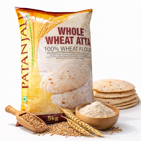 Patanjali WHOLE WHEAT ATTA (통 밀가루)