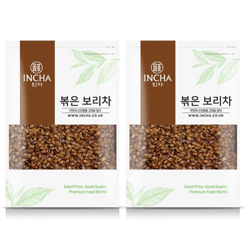 인차 국산 구수한 보리차 볶은보리차 대용량