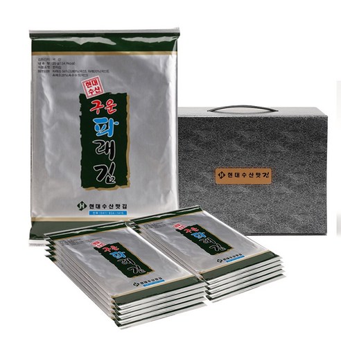 현대수산맛김 보령 대천김 파래김