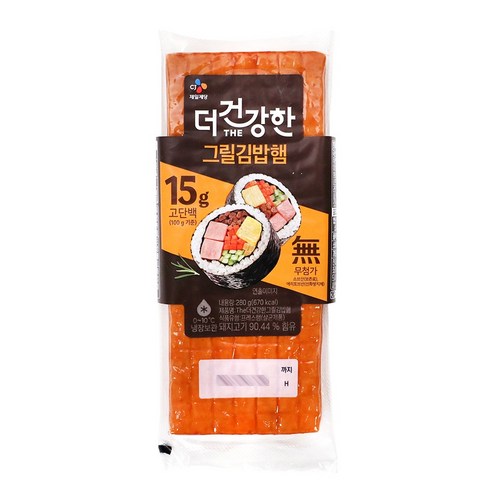CJ 더건강한그릴김밥햄 140g*2입
