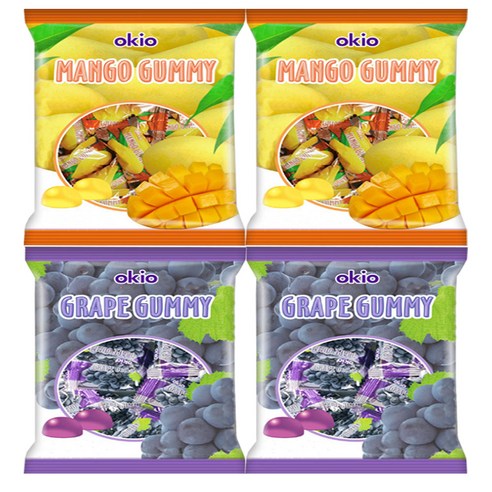 오키오구미젤리 포도+망고320g, 1세트, 320g