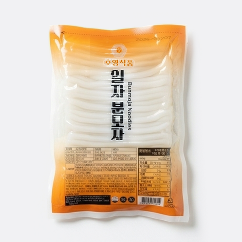 호영식품 일자분모자 당면 떡볶이 마라탕 불고기 사리용 추천, 6개, 500g