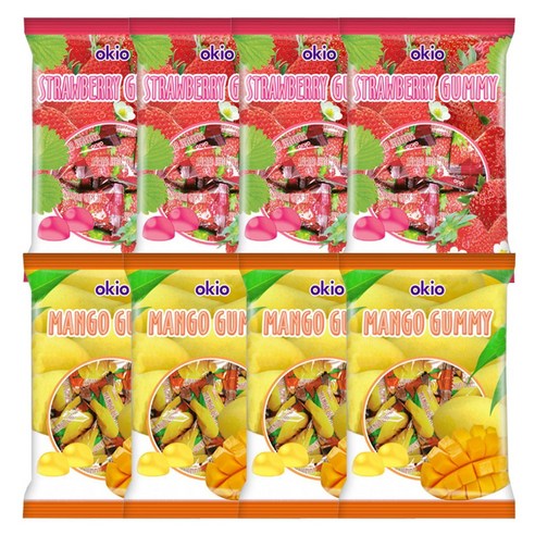 오키오 구미젤리(망고+딸기)320g, 2세트, 320g