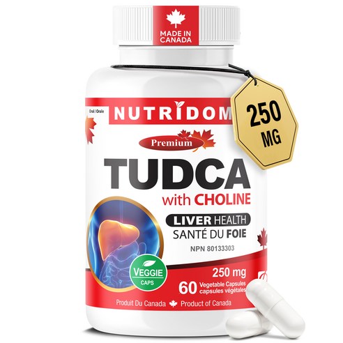 뉴트리돔 투드카 TUDCA 250mg 60베지캡슐