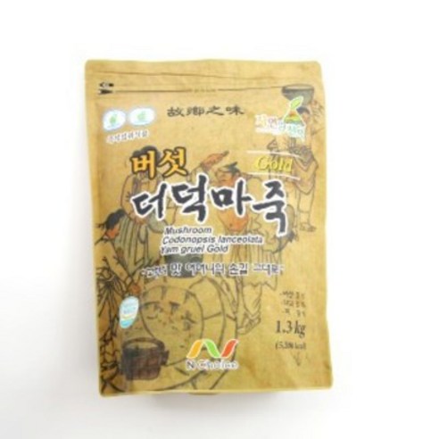 엔초이스 버섯더덕마죽골드 1.3kg 어린이 노인 건강한 실속 죽가루