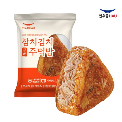 한우물 구운주먹밥 참치김치 100g