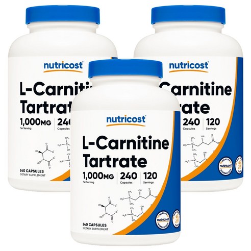 뉴트리코스트 L-카르니틴 타르트레이트 1000mg 캡슐