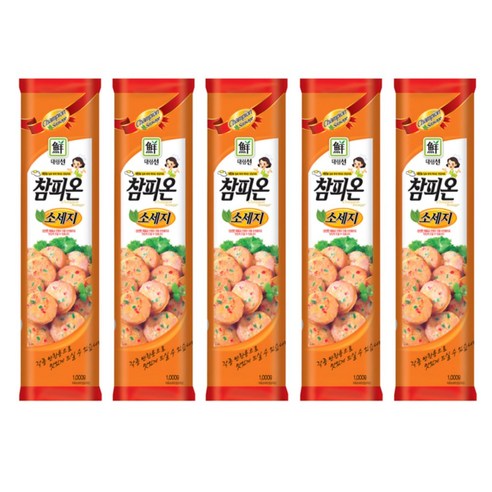 사조대림 챔피온 소세지 1kg x 10개