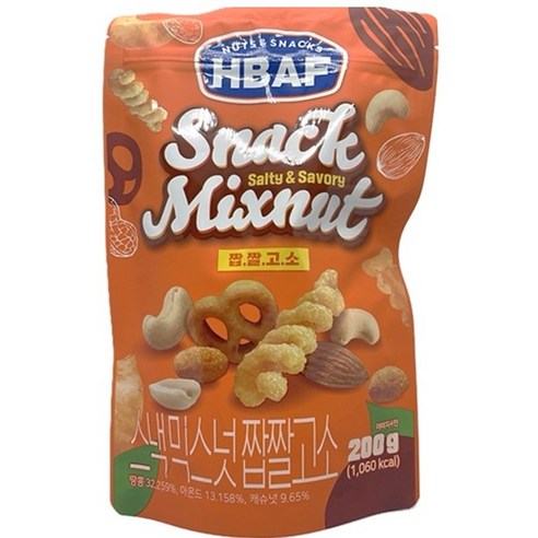 바프 스낵 믹스넛 짭짤고소