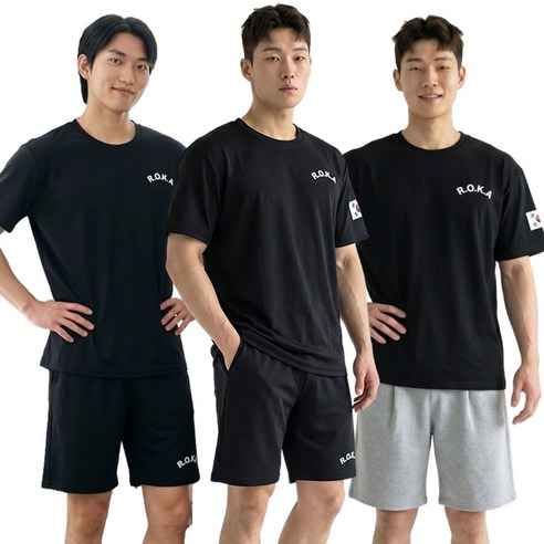 로카 반팔 티셔츠 2P 3P 남성 여성 쿨링 코리아 ROKA 냉감 메쉬 빅사이즈 반팔티