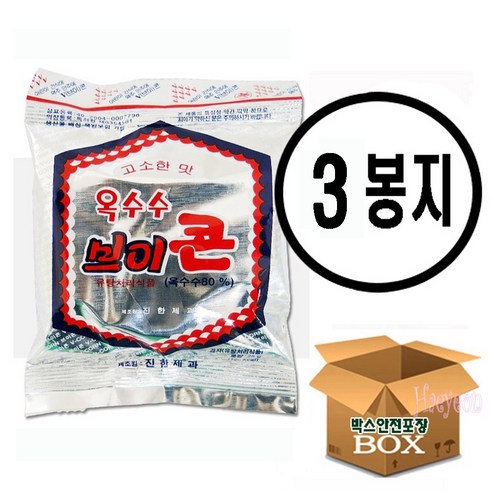 옥수수 브이콘, 50g, 3개