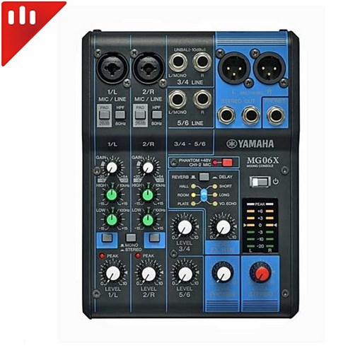 Yamaha 야마하 MG06X 6채널 아날로그믹서