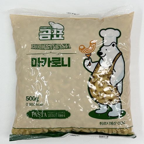 영동식품 곰표 마카로니