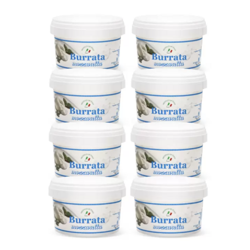 [유로포멜라] 부라타 치즈(냉동) 컵, 800g, 1박스
